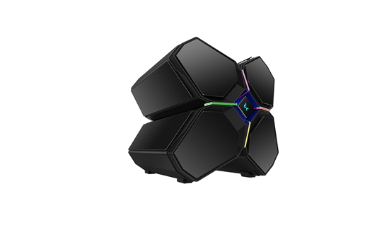 Picture of DeepCool QUADSTELLAR INFINITY Cube Black