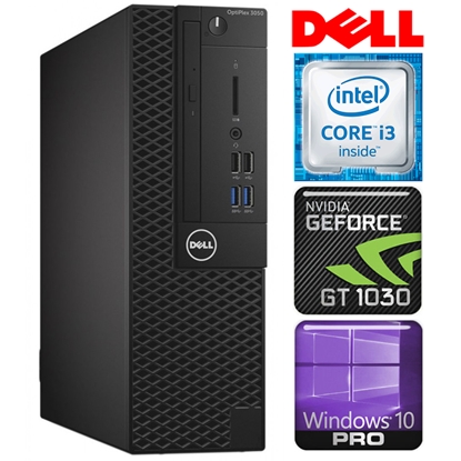 Attēls no DELL 3050 SFF i3-7100 32GB 128SSD M.2 NVME+1TB GT1030 2GB WIN10Pro