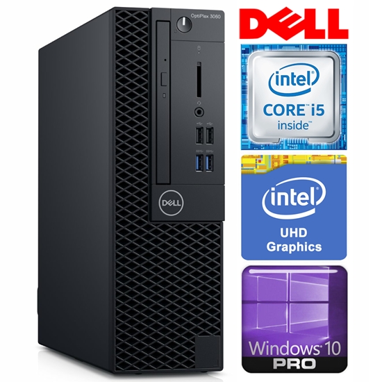 Изображение DELL 3060 SFF i5-8500 16GB 512SSD M.2 NVME+1TB DVD WIN10Pro