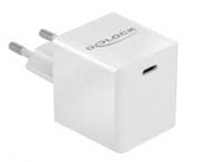 Attēls no DeLOCK USB charger 1 x USB Type-C PD 3.0 compact with 40 W (white)