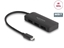 Picture of Delock USB Type-C™ Splitter (DP Alt Mode) to 3 x DisplayPort MST 4K 60 Hz