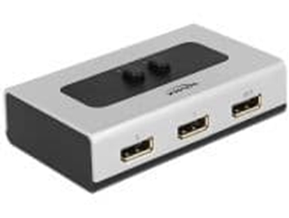 Attēls no DeLOCK Video/Audio-Schalter - 2 x DisplayPort