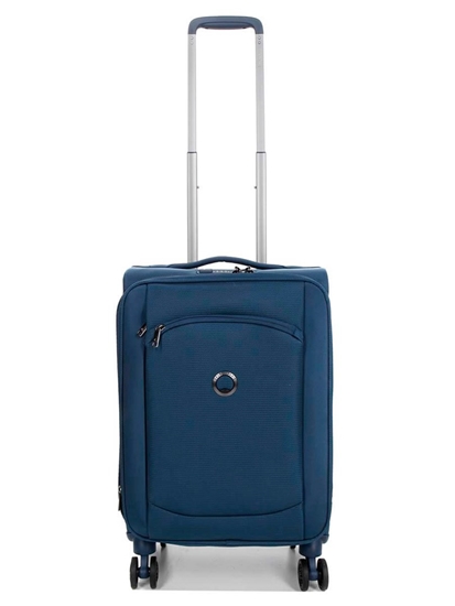 Picture of DELSEY SUITCASE DOUBLE WHEELS 55CM LIGHT BLUE