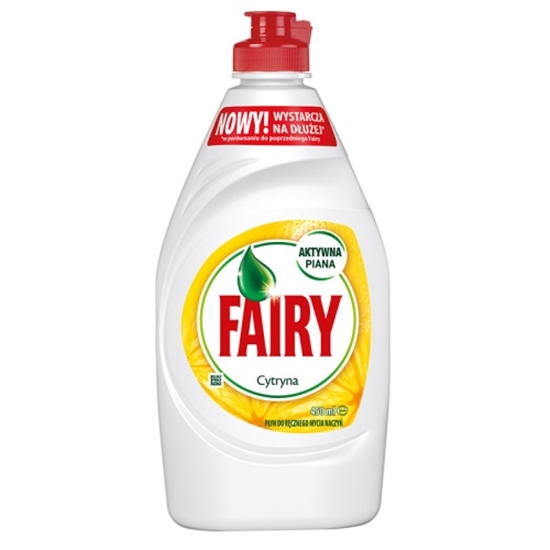 Изображение Dishwashing liquid Fairy Lemon, 450ml