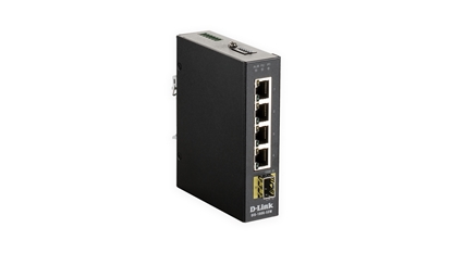 Picture of D-Link DIS‑100G‑5SW Unmanaged L2 Gigabit Ethernet (10/100/1000) Black