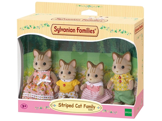 Picture of Dryžuotų kačiukų šeimynėlė SYLVANIAN FAMILIES 5180