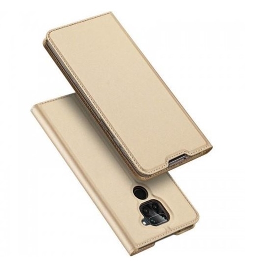 Изображение Dux Ducis Skin Pro sāniski atverams maks priekš Samsung Galaxy A14 5G A146 / A14 4G A145 Gold