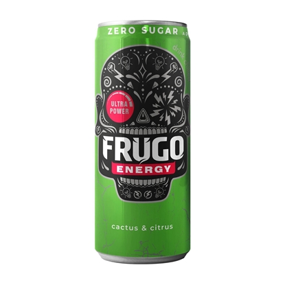 Picture of Enerģijas dzēriens FRUGO Cactus & Citrus, 330 ml (DEP)