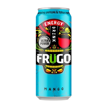 Изображение Enerģijas dzēriens FRUGO Mango, 330 ml (DEP)