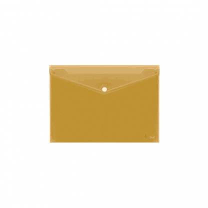 Изображение Envelope with print Forpus, A4, plastic, yellow, transparent