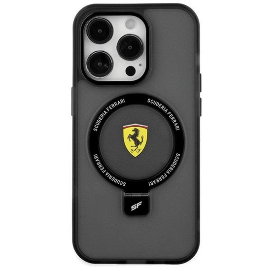 Изображение Ferrari Ring Stand MagSafe Back Case for Apple iPhone 15