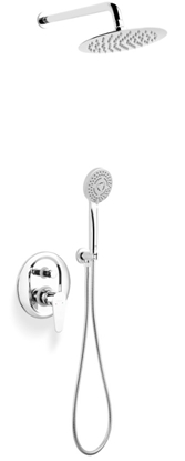 Attēls no Bateria prysznicowa Ferro FERRO SHOWER SET WITH MIXER SET-ROT1-P 5902194951760