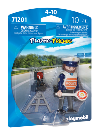 Picture of Figūrėlė PLAYMOBIL Playmo-Friends Kelių policininkas 71201