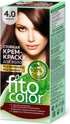 Picture of Fitocosmetics Fitocolor Hair dye-cream No. 4.0 chestnut 1op.