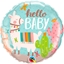 Изображение Folat Folija gaisa balons "Hello Baby" Llama 45cm