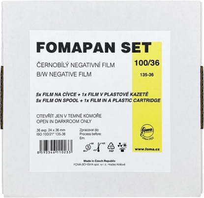 Picture of Foma film Fomapan 100/36 Set 6 films + cartridge