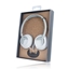 Picture of Forever CM-400 Mustache Universal Headphones with Microphone White + Bag