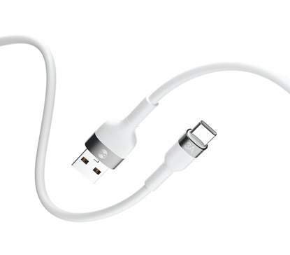 Attēls no Forever Flexible Cable USB / USB-C / 1m / 3A