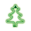 Attēls no Forever Light FLNE16 CHRISTMAS TREE Neon LED Sighboard