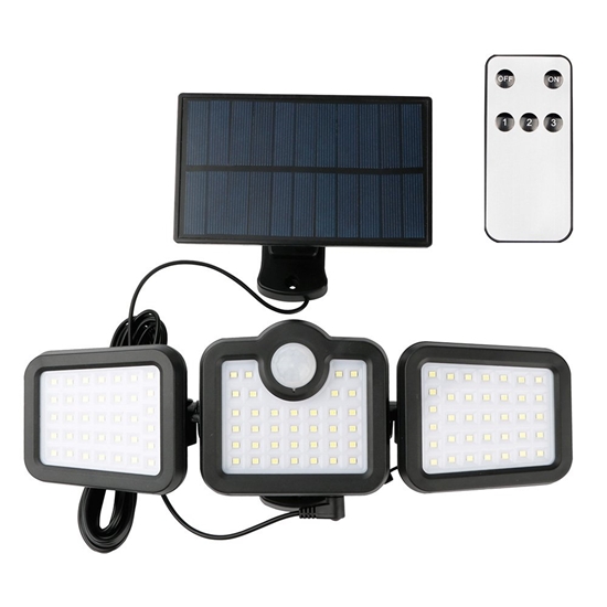 Picture of Forever Light SUNARI Solar Lamp LED PIR / 10W / 800lm / 6000K / 2400mAh