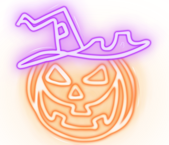 Picture of Forever Neolia CURSED PUMPKIN Neon LED Sighboard