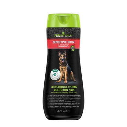 Attēls no FURminator Sensitive Skin Ultra Premium - shampoo for dogs - 473ml