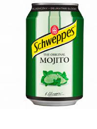 Attēls no Gāzēts dzēriens SCHWEPPES Mojito, bundžā, 0.33l