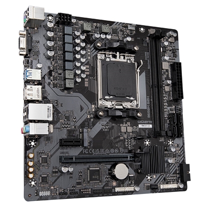 Attēls no Gigabyte B650M S2H Motherboard - Supports AMD Ryzen 8000 CPUs, 5+2+2 Phases Digital VRM, up to 6400MHz DDR5, 1xPCIe 4.0 M.2, GbE LAN, USB 3.2 Gen 1