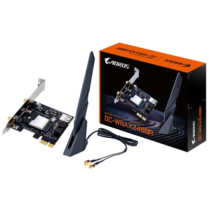 Изображение Gigabyte GC-WBAX2400R network card Internal WLAN / Bluetooth 2400 Mbit/s