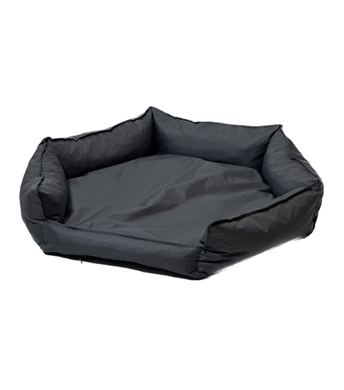 Picture of GO GIFT Hexagon graphite XL - pet bed - 75 x 55 x 15 cm