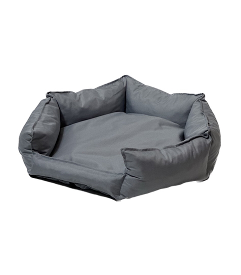 Picture of GO GIFT Hexagon grey XXL - pet bed - 90 x 63 x 16 cm