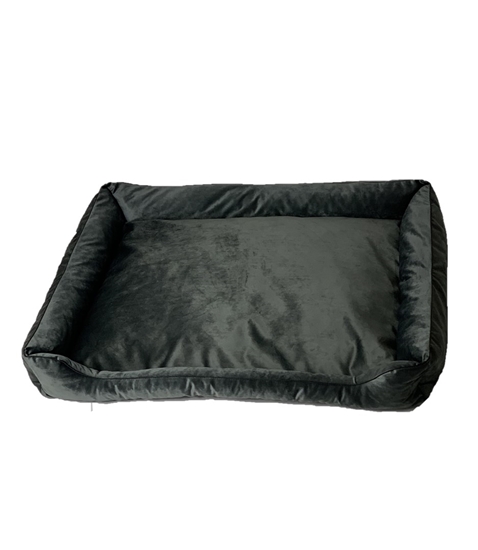 Изображение GO GIFT Lux black - pet bed - 95 x 70 x 9 cm