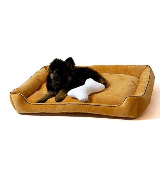 Изображение GO GIFT Lux camel - pet bed - 95 x 70 x 9 cm