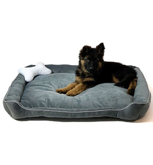 Picture of GO GIFT Lux grey - pet bed - 95 x 70 x 9 cm