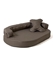 Picture of GO GIFT Oval sofa - pet bed brown - 100 x 65 x 10 cm
