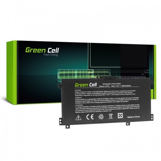 Изображение Green Cell Battery LK03XL for HP Envy x360 15-BP 15-BP000NW 15-BP001NW 15-BP002NW 15-BP100NW 15-BP10