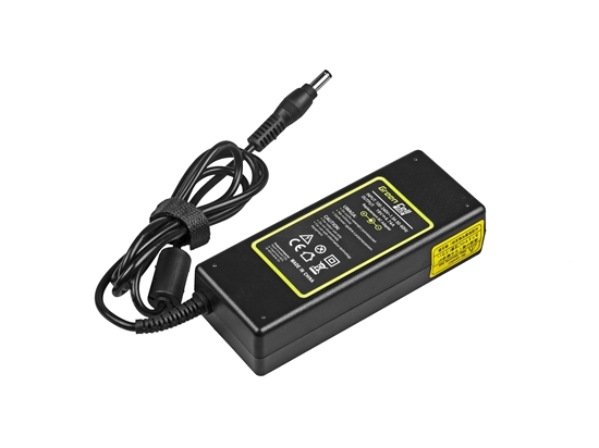 Picture of Green Cell PRO Charger / AC adapter for Toshiba Asus 90W  19V  4.74A  5.5mm-2.5mm