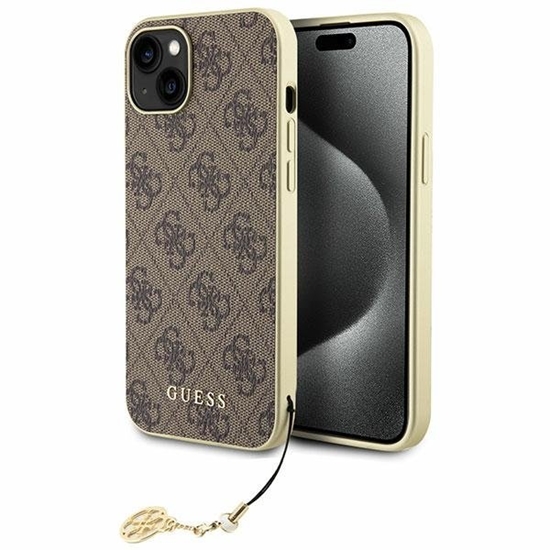 Picture of Guess 4G Charms Collection Back Case for Apple iPhone 15 Plus
