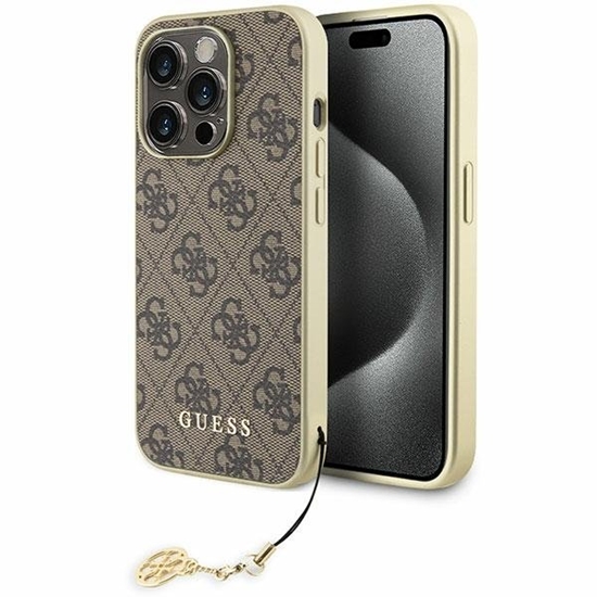 Picture of Guess 4G Charms Collection Back Case for Apple iPhone 15 Pro Max