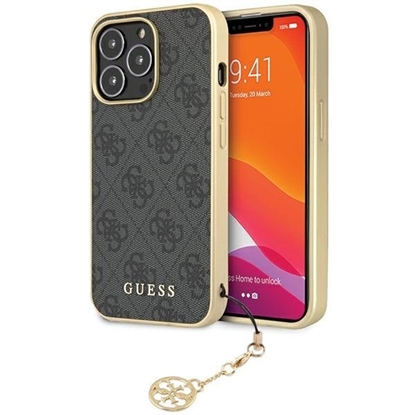 Picture of Guess GUHCP14XGF4GGR Back Case for Apple iPhone 14 Pro Max