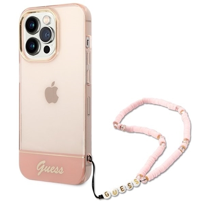 Picture of Guess GUHCP14XHGCOHP Back Case for Apple iPhone 14 Pro Max