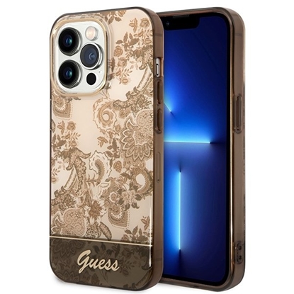 Picture of Guess GUHCP14XHGPLHC Back Case for Apple iPhone 14 Pro Max