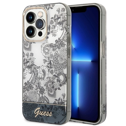 Picture of Guess GUHCP14XHGPLHG Back Case for Apple iPhone 14 Pro Max