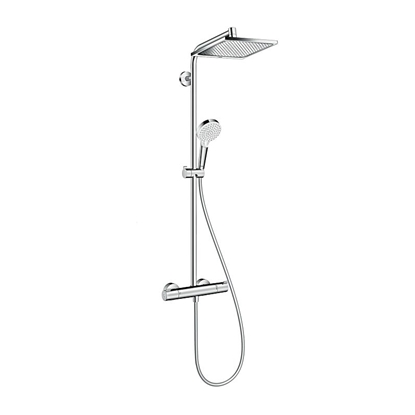 Attēls no Hansgrohe Crometta E Showerpipe 240 1jet with thermostat 27271000