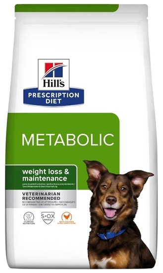 Picture of HILL'S PRESCRIPTION DIET Canine Metabolic Dry dog food Chicken 12 kg