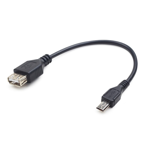 Picture of HQ Micro USB OTG Host Adapteris Micro USB Male uz USB Type A