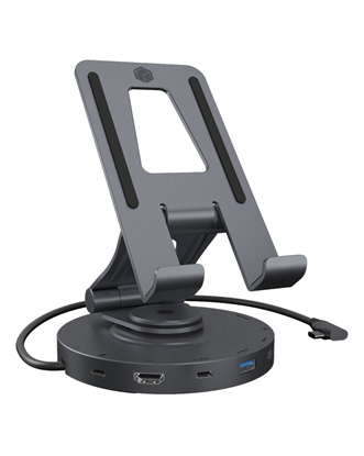Attēls no ICY BOX Swivel stand for tablet and smartphone with DockingStation