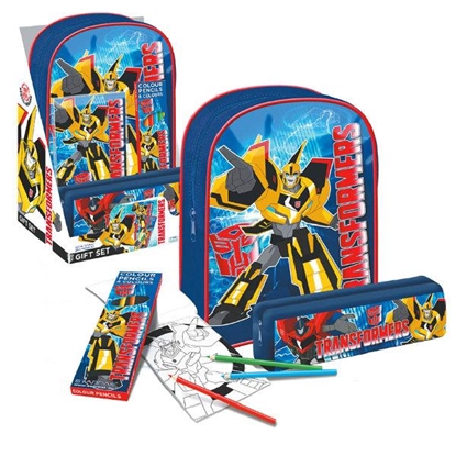 Attēls no Izpārdošana - Starpak Transformers - (soma+penālis+zīmuļi+krās. grāmata) (ir veikalā)