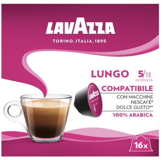 Picture of Kafijas kapsulas LAVAZZA  Lungo 128G 16.gab/iepak