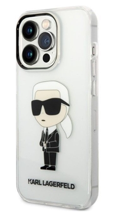 Attēls no Karl Lagerfeld KLHCP14LHNIKTCT Back Case for Apple iPhone 14 Pro